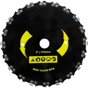 Disc Motocoasa Negru cu Lant Motofierastrau