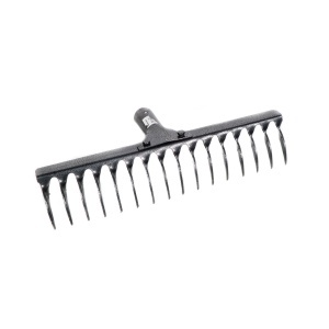 Grebla Metal cu 18 Colti 2.5mm Gri