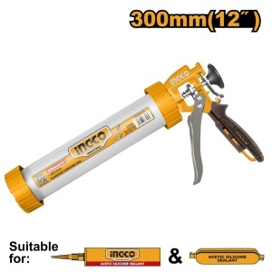 Pistol Silicon 12'' Aluminiu INGCO HCG0112