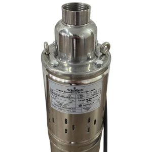 Pompa submersibila inox cu snec 1.1kW GW7183 cu plutitor, pompa apa put 1100W pentru irigatii si alimentare apa - Img 2