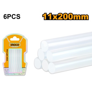 Bara Silicon Pistol Lipit Set 6Buc INGCO AKTGS2061