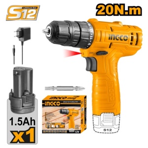 Bormasina 12V Super Select (S12) INGCO