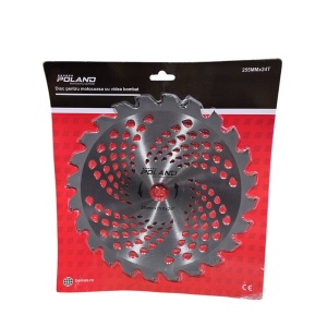 Disc Motocoasa cu Widia 255mm x 24T Bombat