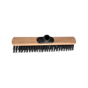 Perie curte pvc 40 cm montaj lemn