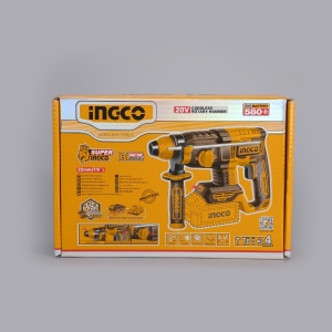 Picamer 20V 22mm Brushless 4 Functii SDS Plus 2J Profesional pentru Beton INGCO CRHLI21228 - Img 8