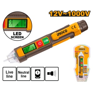Surubelnita Control Ecran Digital 12V-1000V (nou) INGCO VD210003