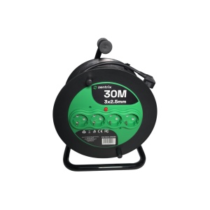 Derulator Electric Plastic 3 x 1.5 20M