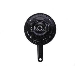 Foi Pedalier MTB cu 3 Viteze Negre Mici