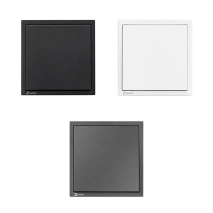Intrerupator simplu, 1 modul, 16A, 250V, Dimensiune: 80 x 80 mm ALB