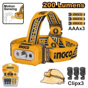 Lanterna Cap INGCO HHL013AAA8