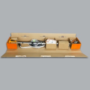 Motocoasa 40V 2 Acumulatori 4Ah INGCO CSTLI202522 Brushless, Trimmer si Lama 255mm pentru Iarba si Vegetatie - Img 5