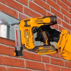 Pistol Cuie Beton 20V INGCO CSTLI3805 pentru Fixare Rapida in Zidarie si Beton, 18mm, 2 Cuie/sec, Capacitate 65 Cuie, Profesional fara Acumulator - Img 7
