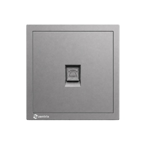 Priza telefon 80 x 80 mm ALBA - Img 3