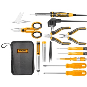 Set 13 Surubelnite Ciocan Lipit Electricieni INGCO HKTTS0131