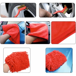 Set de Perii pentru Detailing Auto 18buc (nou) - Img 3