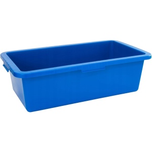 Vas Plastic Dreptunghiular 80L Albastru - Img 1