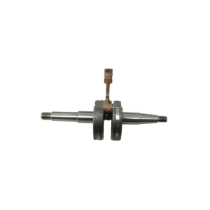 Vibrochen motocoasa POLAND B8447, lungime 112 mm, fusuri rulment 15 mm, filet capat 8 mm, biela 80 mm, piesa de schimb pentru motor compatibil