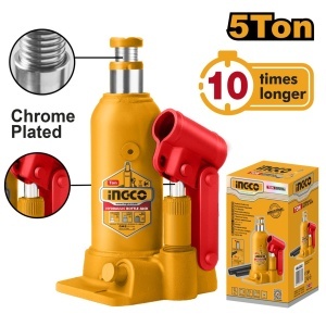 Cric Hidraulic 2T cu Extra Ridicare INGCO HBJ204 - Img 2