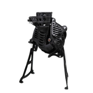 Desfacator Manual Porumb Negru Fonta cu Picioare