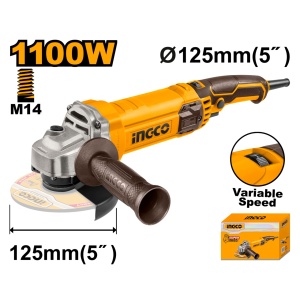 Flex Unghiular 1100W Turatie Variabila 125mm INGCO AG1100385