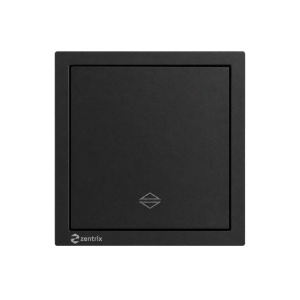 Intrerupator 1 clapeta cap-scara – 16A, 250V, 80 x 80 mm NEGRU - Img 2