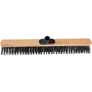 Perie curte pvc 60 cm montaj lemn