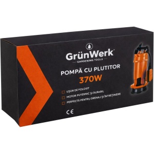 Pompa Apa Curata cu Plutitor 370W 16m GW - Img 5