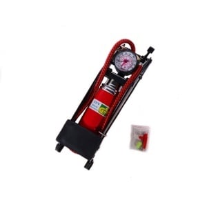 Pompa Auto la Picior cu 1 Piston + Manometru
