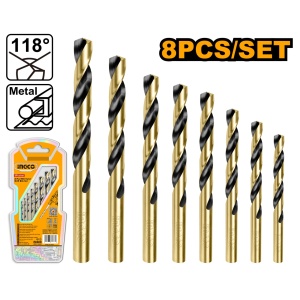Set Burghie Metal 8buc INGCO AKDB0801