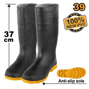 Cizme Cauciuc Negre 44