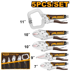 Cleste Autoblocaj Set 5buc INGCO COS23091