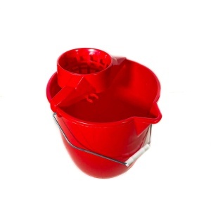 Galeata cu Storcator pt Mop 12L rosie