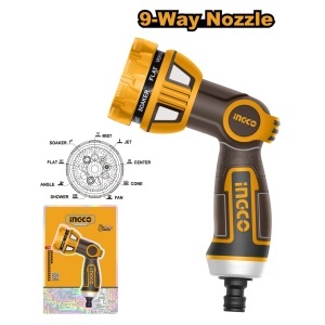 Pistol Pentru Stropit 9 Functii Industrial INGCO HWSG6091