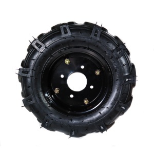 Roata Agricola 400-8 Neagra cu Gaura Osie