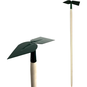 Sapa verde mica + coada lemn 1 m