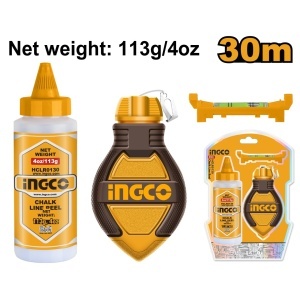 Ata Trasat 30m cu Praf INGCO HCLR0130