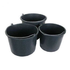 Galeata Plastic Neagra 12L