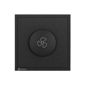 Regulator viteza 80 x 80 mm NEGRU - Img 2