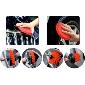 Set de Perii pentru Detailing Auto 18buc (nou) - Img 4