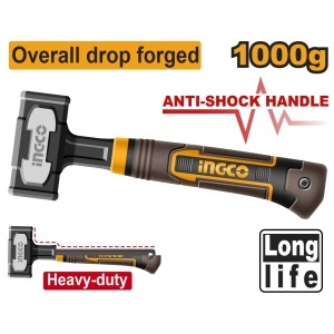 Ciocan Drept cu Maner Fibra Industrial 1.0kg INGCO HSTH81000L