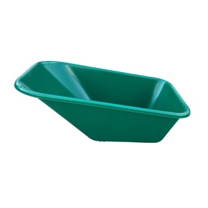 Cuvă roabă POLAND B0026, plastic, piesă de schimb pentru o roabă compatibilă, pentru transportul materialelor în gospodărie sau grădină