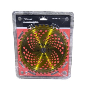 Disc Motocoasa cu Widia 230mm Galben