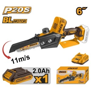 Fierastrau de Mana 20V 15cm cu 1 Acumulator INGCO CGSLI20685