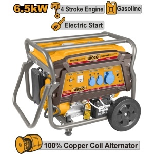 Generator pe Benzina 6.5Kw cu Pornire Automata