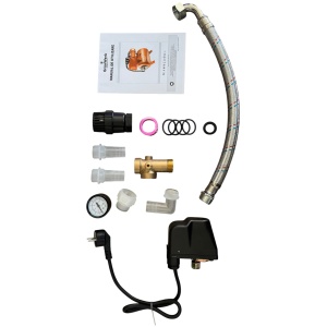Hidrofor 50L 1.1KW GRUNWERK cu Bobinaj Cupru si Vas Expansiune, Debit 4.6m3/h si Inaltime 42m pentru Alimentare Apa Casa si Irigatii - Img 3