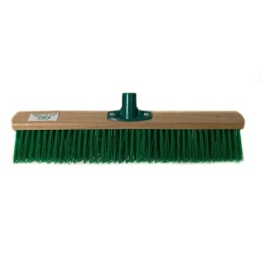 Perie Curte Lemn 50cm Verde ( Green Line Wood )