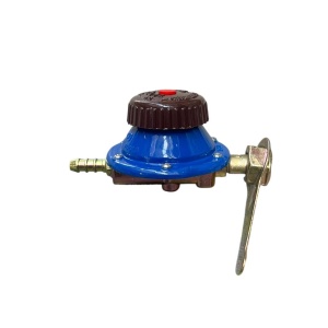 Regulator butelie EurGas EG0003, reglabil, pentru racordarea unei butelii la echipamente cu gaz compatibile, cu verificarea racordurilor și presiunii