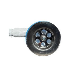 Sifon Flexibil plastic 32"cu adaptor pt masina de spalat - Img 5