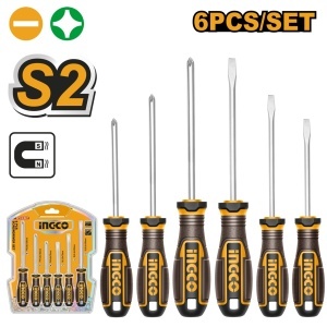 Surubelnite Set 6buc Industrial INGCO HKSDS0628