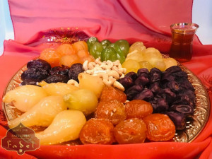 Platou Fructe Confiate